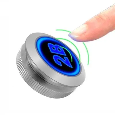 Berührungslose Taste für den Aufzug