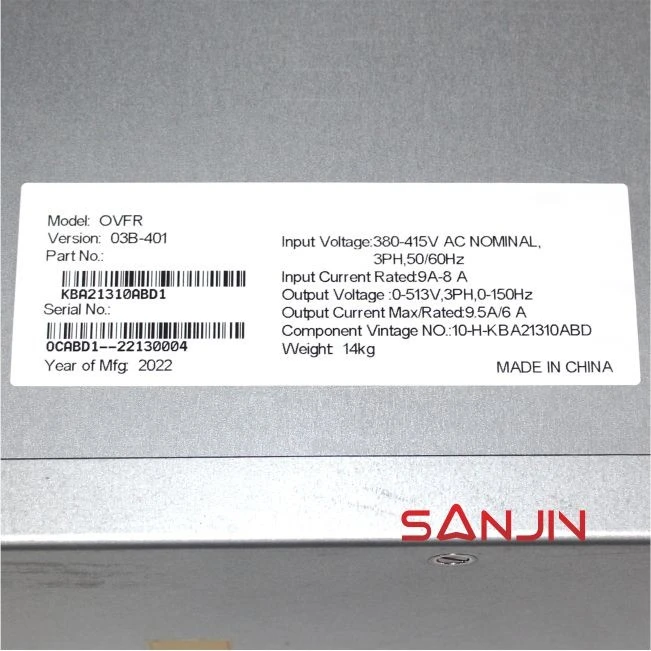 OTIS elevator inverter OVFR03B-401 KBA21310ABD1 KBA21310ABD2