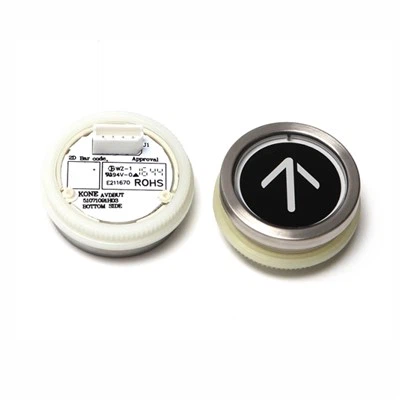 KONE Aufzug KDS220 KDS330 Schwarzer Knopf